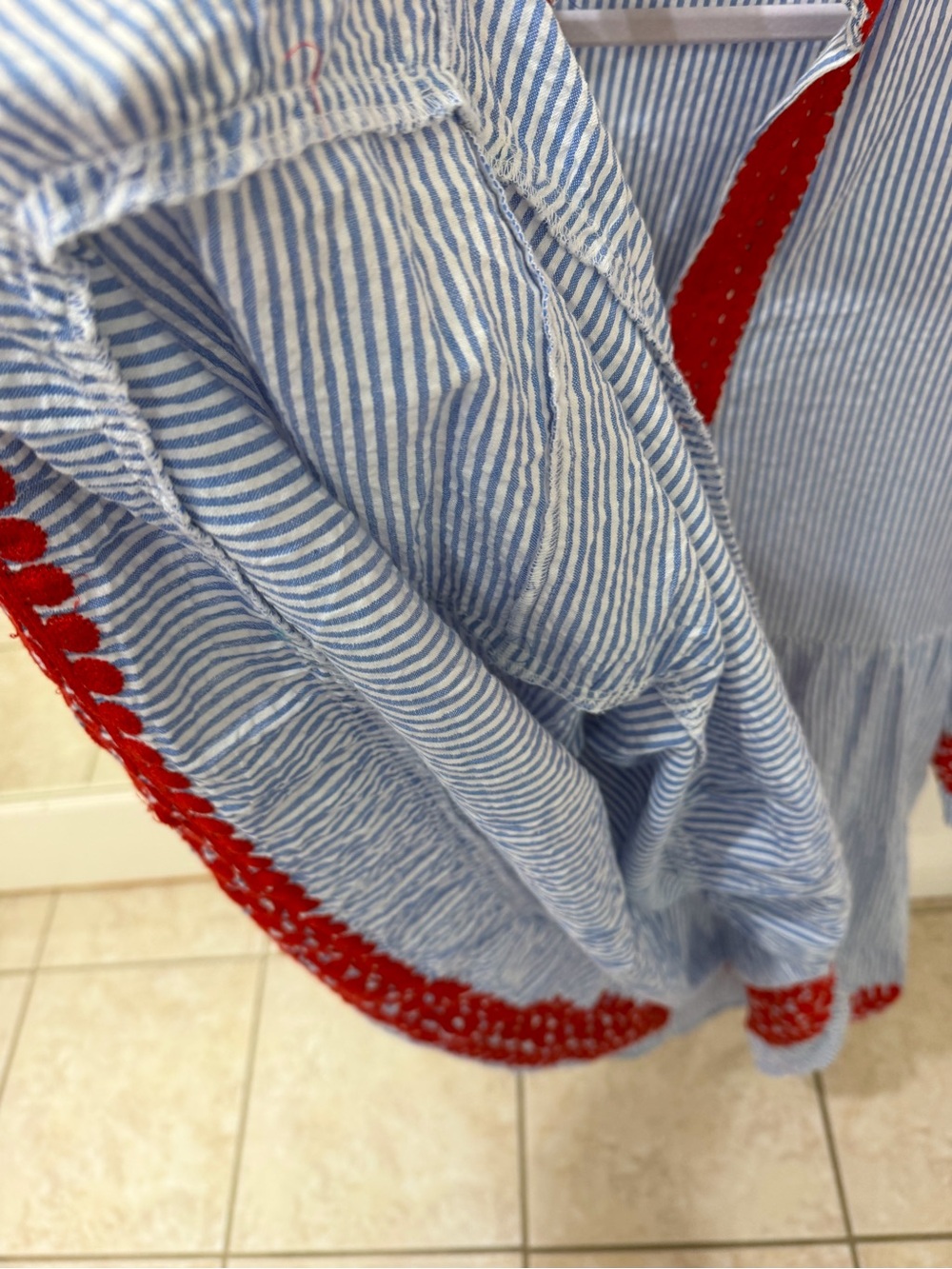 NEW Sail to Sable The Chatham Seersucker Fit & Flare Dress - Picture 4 of 13